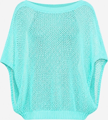 Süel knitwear - Jersey 'Birthday' en azul: frente