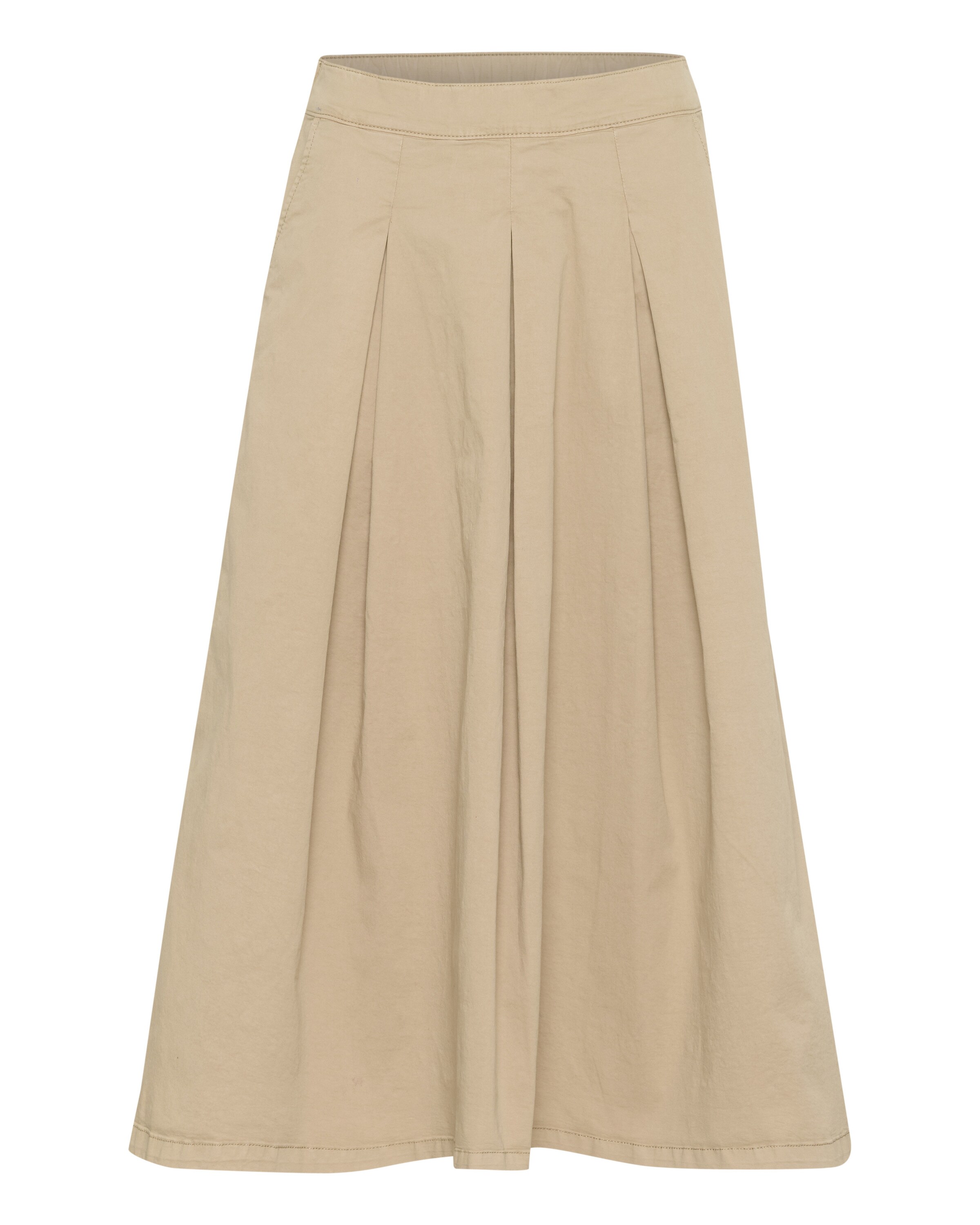 CULTURE Nederdel 'Deliane Brita' i sand, Produktvisning