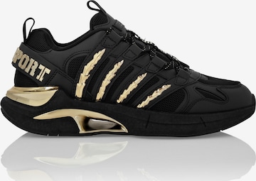 Plein Sport - Sapatilhas baixas em preto: frente