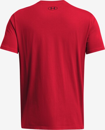UNDER ARMOUR Functioneel shirt 'Foundation' in Rood