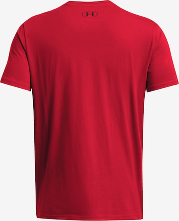 UNDER ARMOUR Functioneel shirt 'Foundation' in Rood