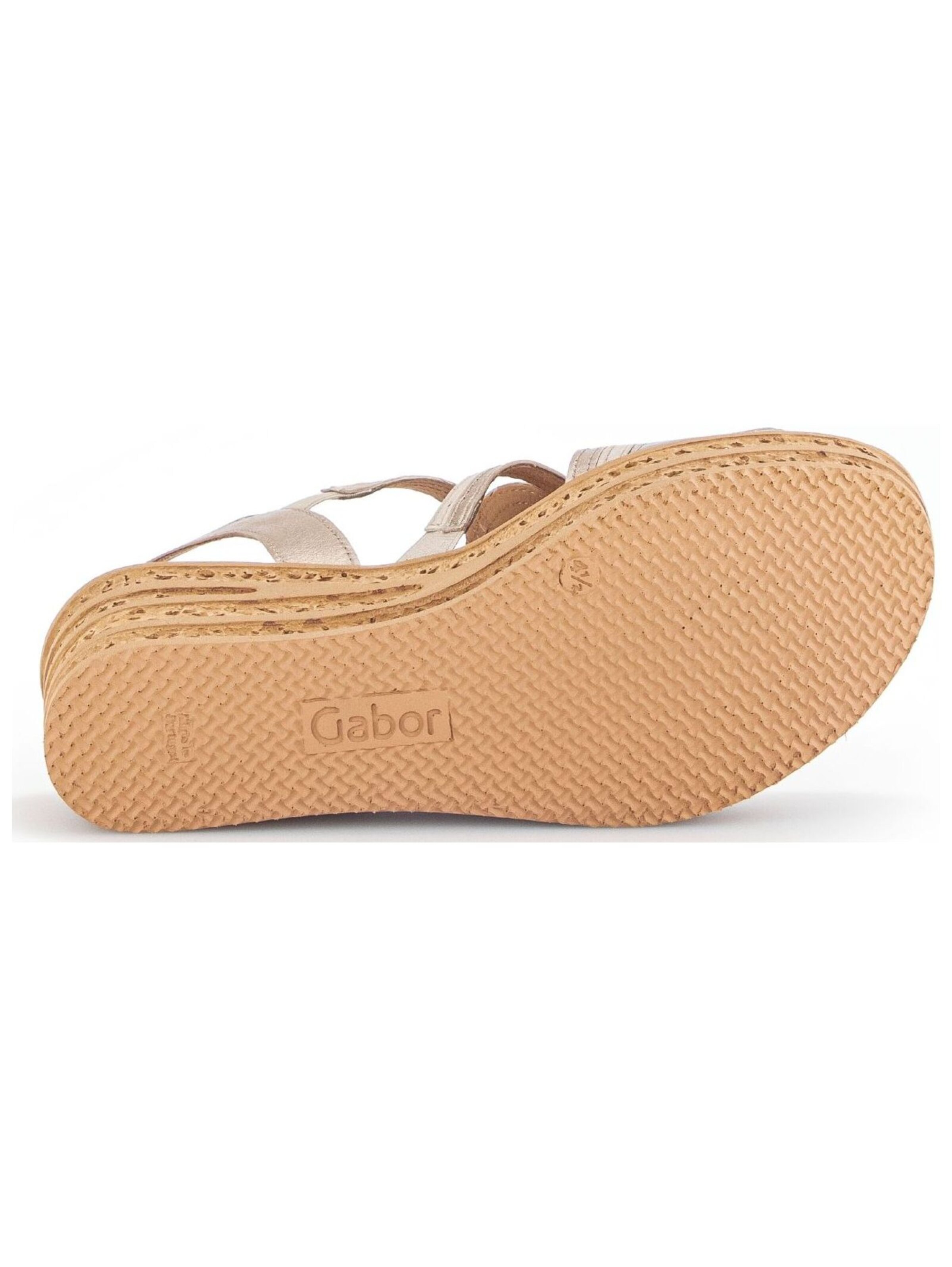 GABOR Sandale in Gold