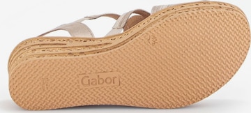 GABOR Sandals in Gold