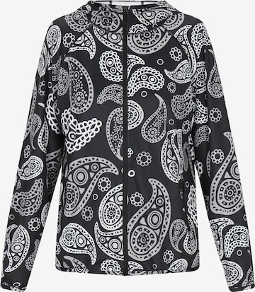 SANIKA Välikausitakki värissä musta: etupuoli