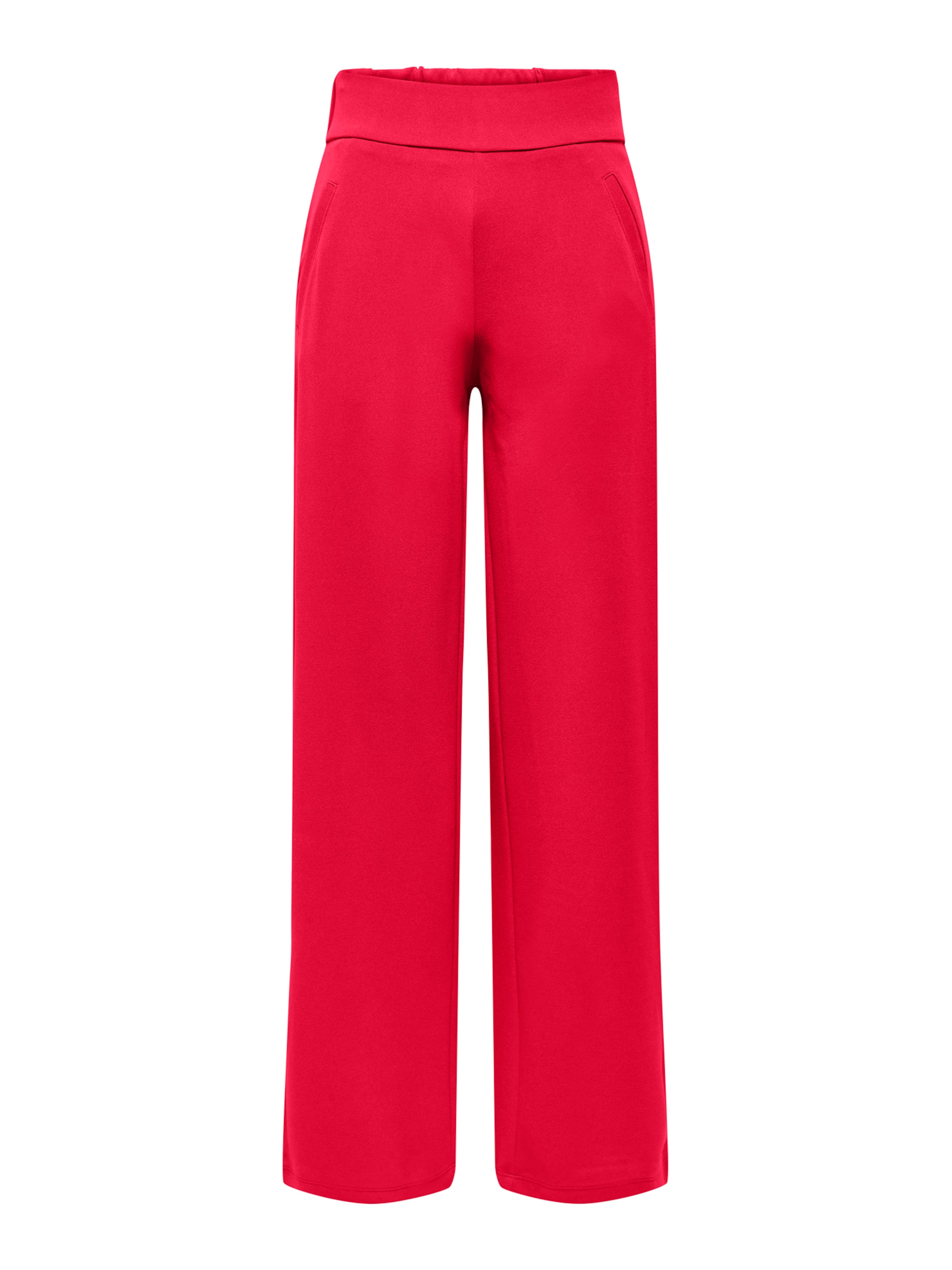 JDY Широкий Штаны 'JDYLOUISVILLE CATIA' в Красный: спереди