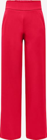 JDYWide Leg/ Široke nogavice Hlače 'JDYLOUISVILLE CATIA' - crvena boja: prednji dio