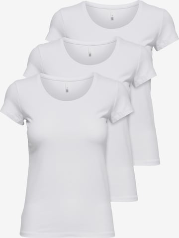 ONLY Shirt in White: front