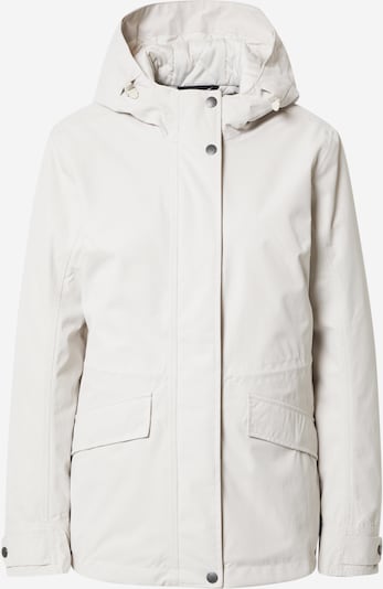 JACK WOLFSKIN Outdoor jacket 'LOUISE' in Light grey / Black, Item view