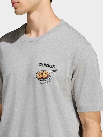 ADIDAS SPORTSWEAR Λειτουργικό μπλουζάκι 'COOKIE' σε γκρι