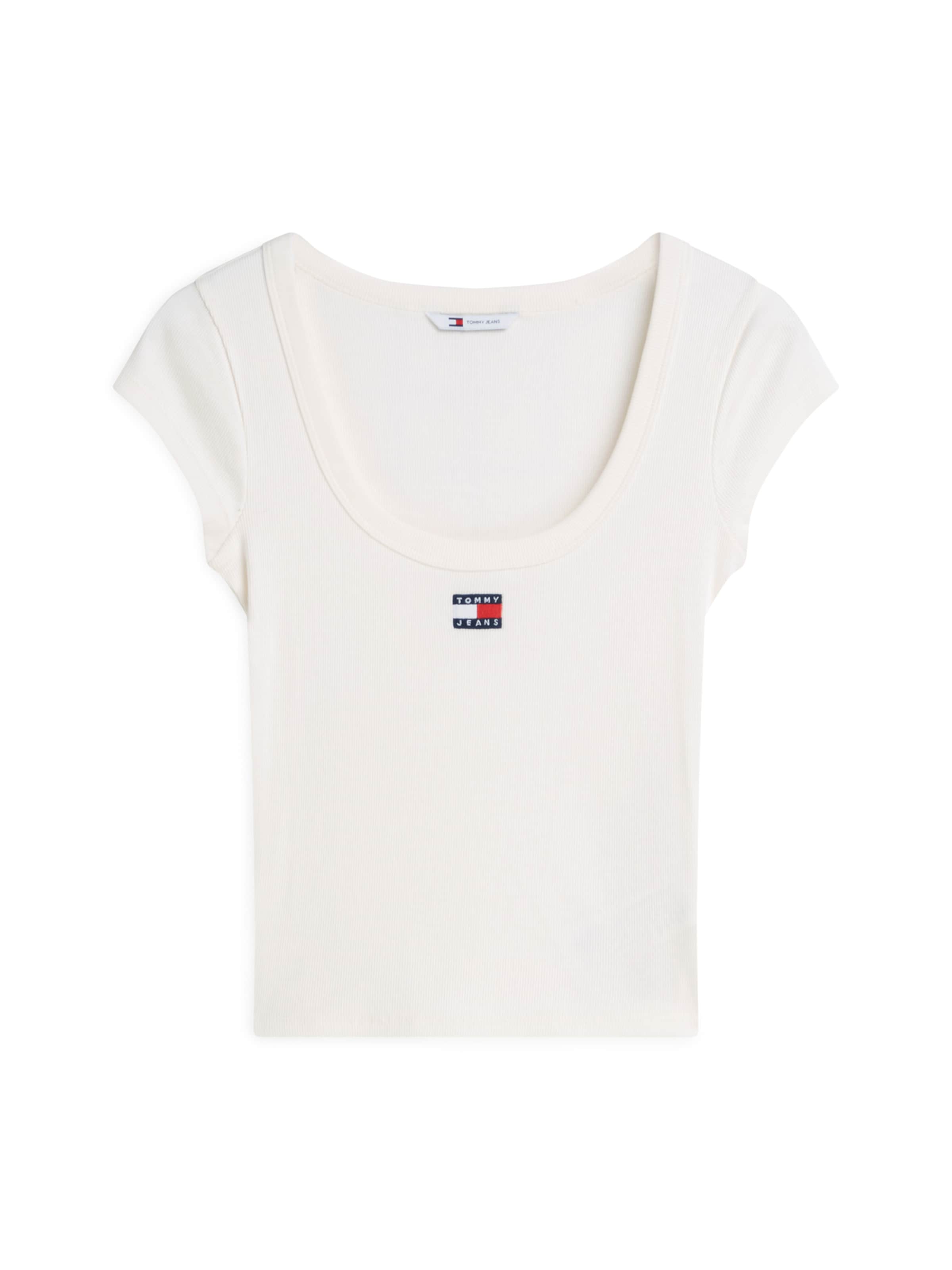 Maglietta di Tommy Jeans in bianco: frontale