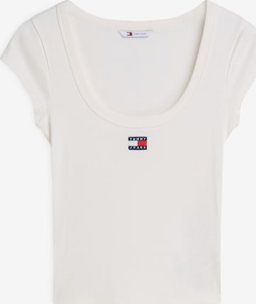 Maglietta di Tommy Jeans in bianco: frontale