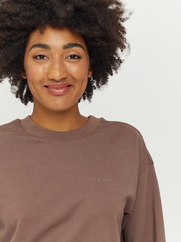 mazine Sweatshirt ' Lasara Sweater ' in Brown