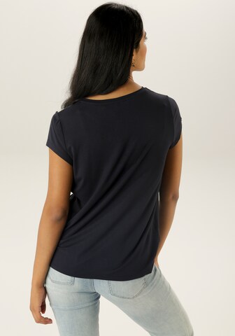 Aniston SELECTED Shirt in Blue