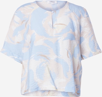 Bluză de la s.Oliver pe albastru: față