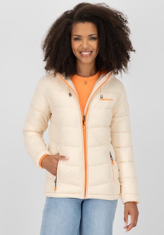 alife & kickin Between-Season Jacket in Beige: front