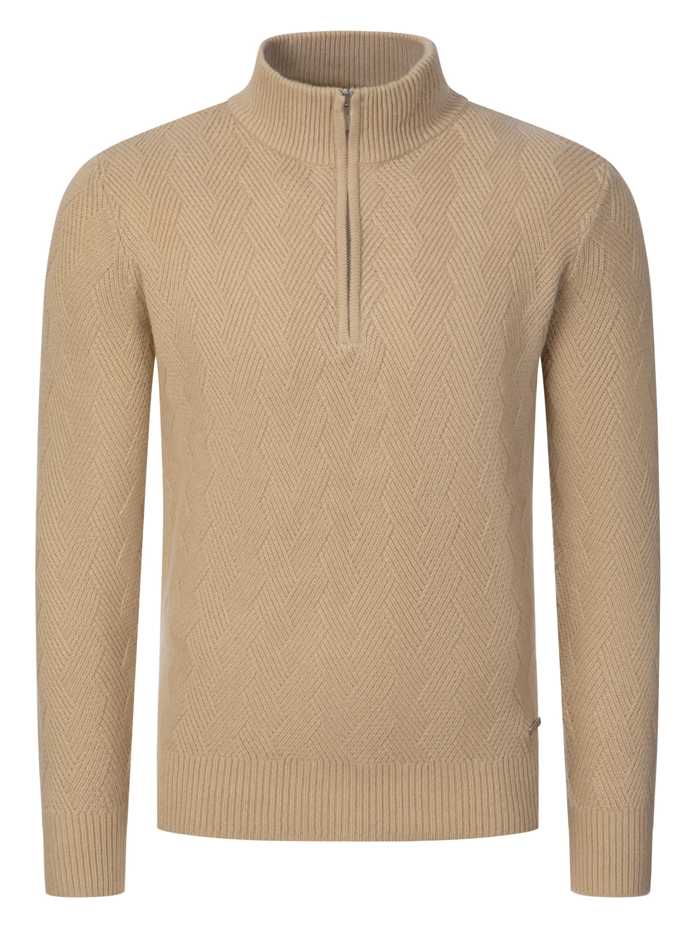 Pullover in XXL Karl Lagerfeld di colore beige, Visualizzazione prodotti