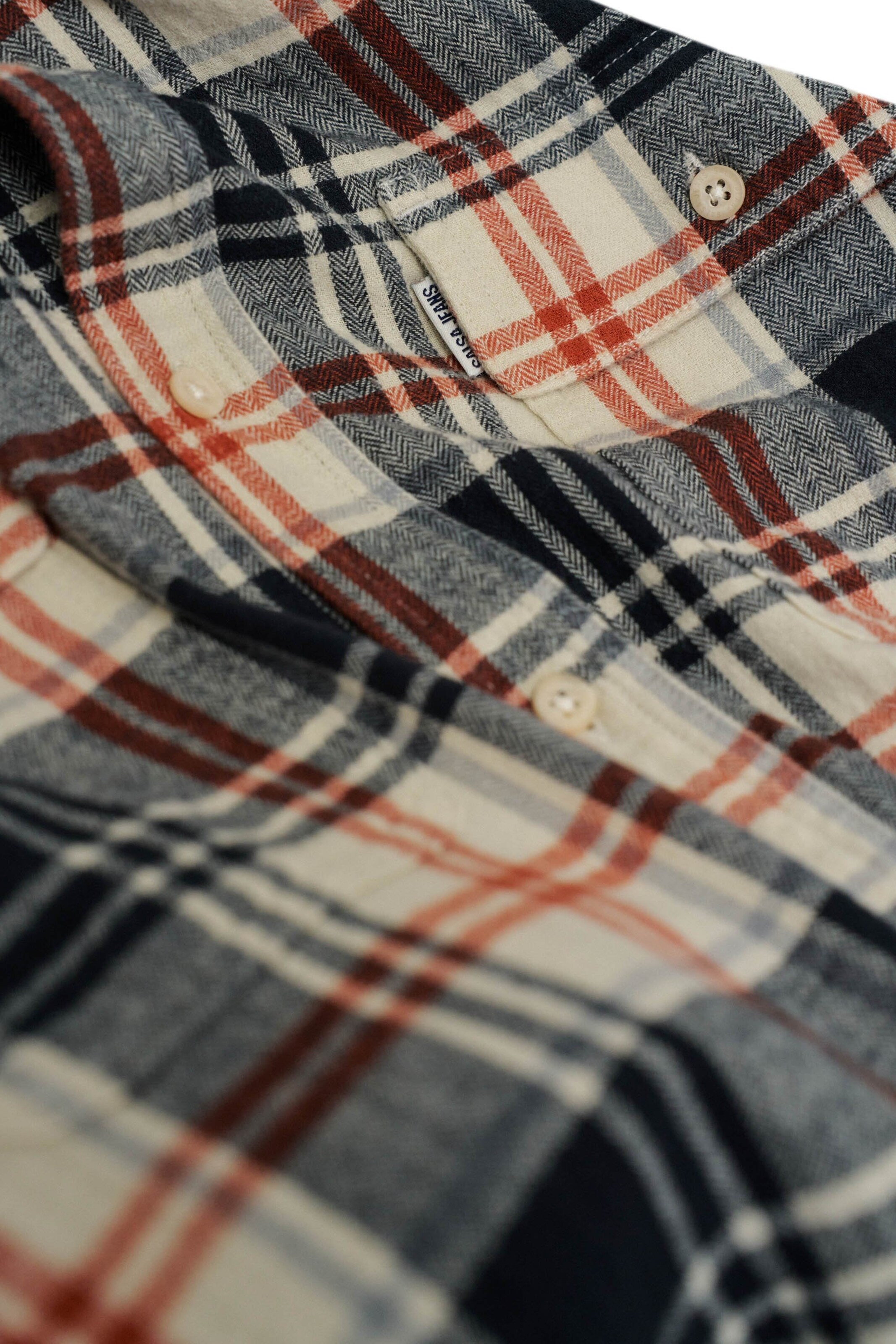 Salsa Jeans Regular fit Button Up Shirt in Blue