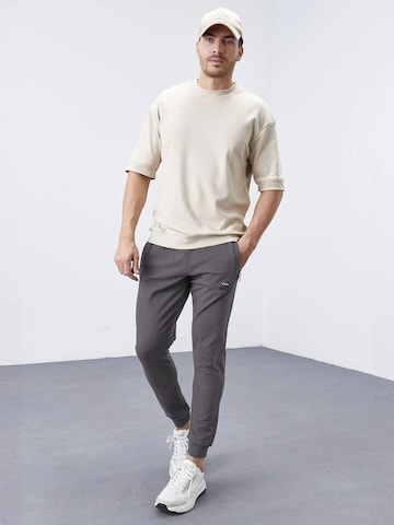 Skinny Pantalon Tommy Life en gris