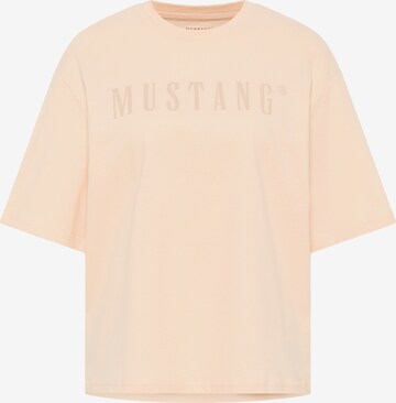 MUSTANG Shirt in Orange: front