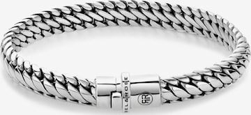 Rebel & Rose Bracelet in Silver: front