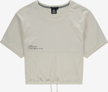 Gaastra Shirt ' IMAGINE ' in Wit: voorkant
