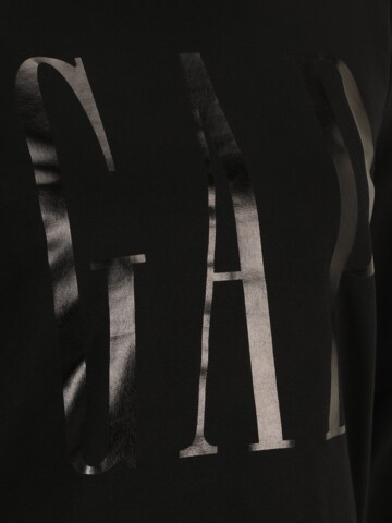 Gap Petite Sweatshirt in Schwarz