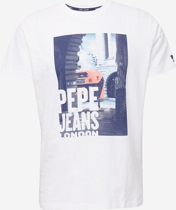Pepe Jeans T-Shirt 'ALISTER' in Weiß: predná strana