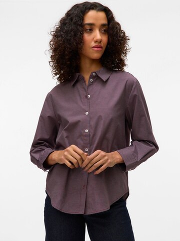 Chemisier 'VMNicola' VERO MODA en rouge