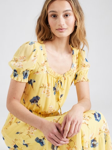 Lauren Ralph Lauren - Vestido 'RASTUNETTE' em amarelo