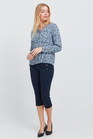 Slimfit Pantaloni di Fransa in blu