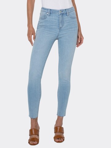 Liverpool Skinny Jeans 'Abby' in Blauw: voorkant