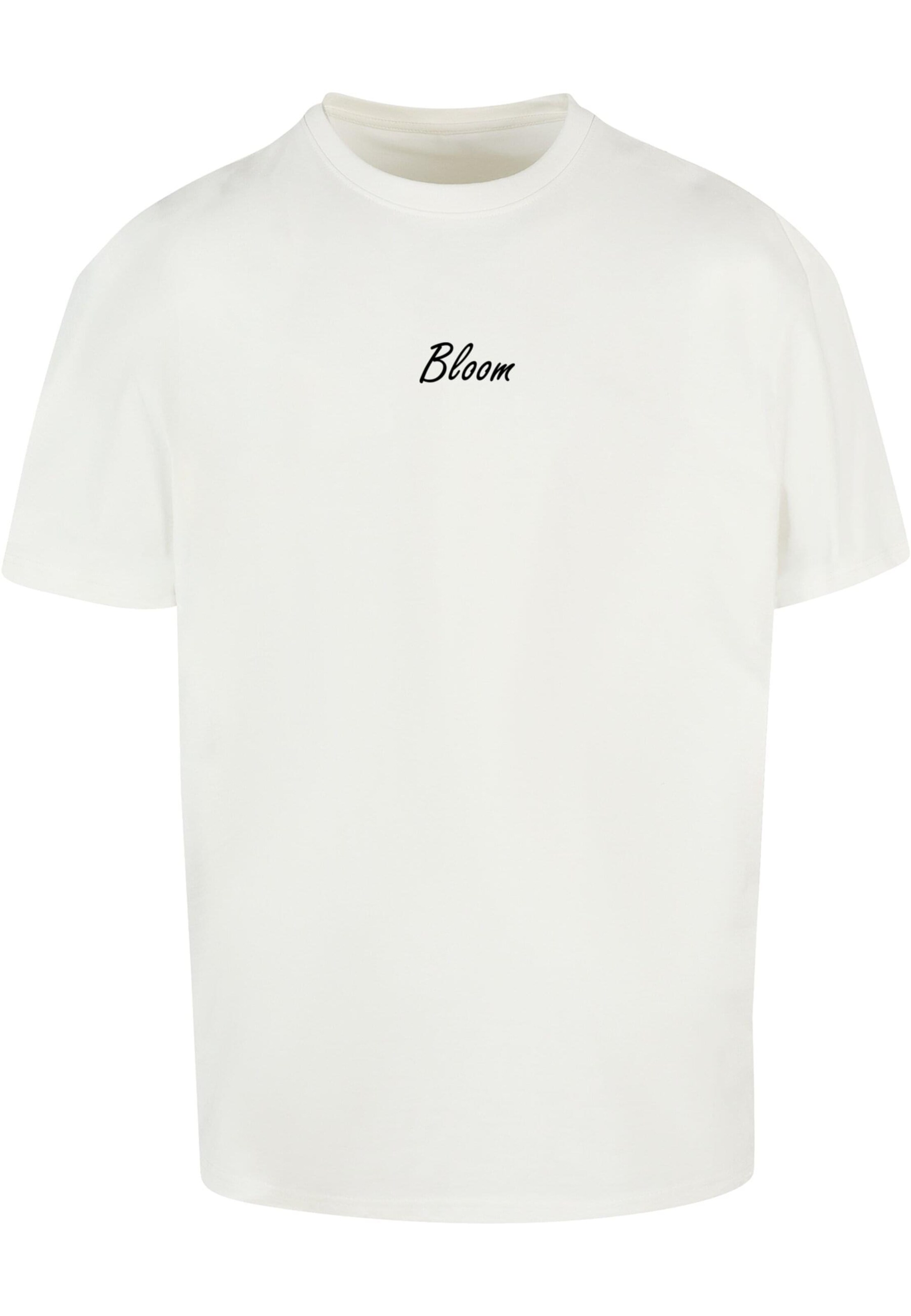 Merchcode Bluser & t-shirts 'Flowers Bloom' i hvid: forside
