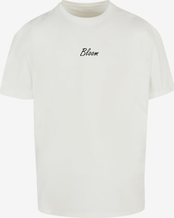 Merchcode Shirt 'Flowers Bloom' in White: front