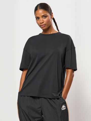 KAPPA Shirt ' Logo Soy ' in Zwart