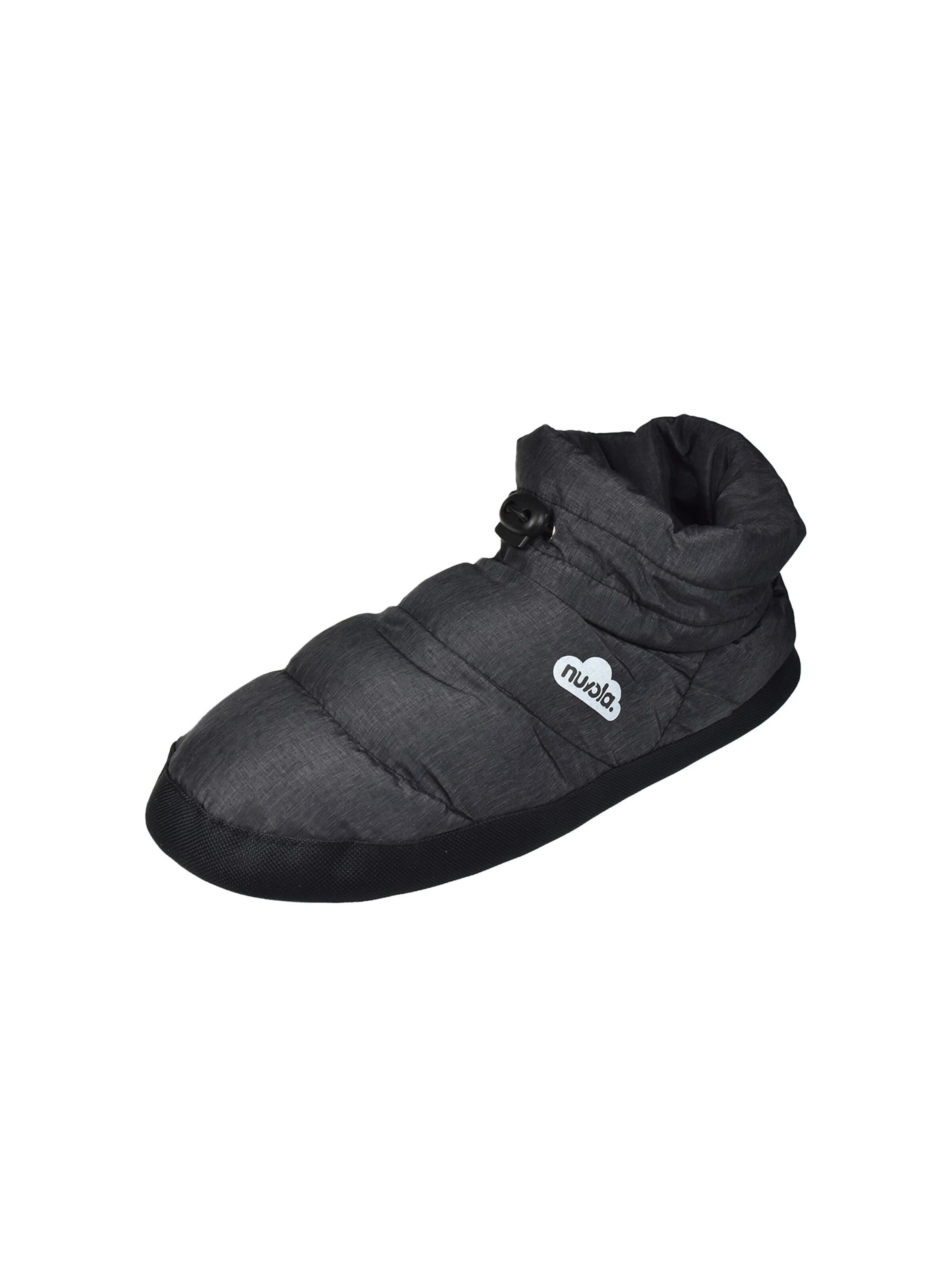 Nuvola. Slippers 'Boot Home Marbled' in Black