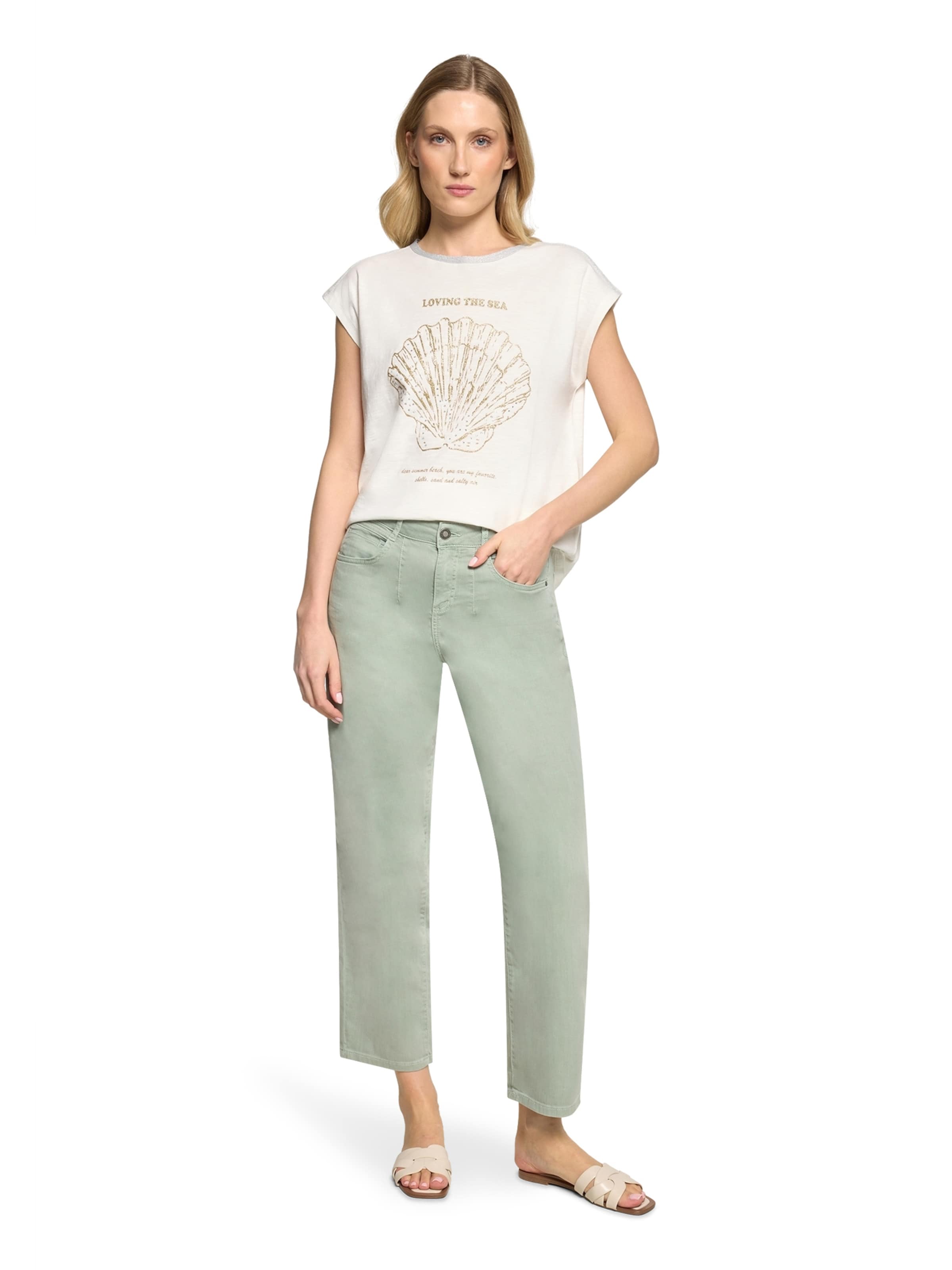 Loosefit Jeans di Cartoon in verde