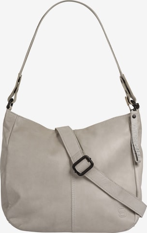 Sac à bandoulière Spikes & Sparrow en gris : devant