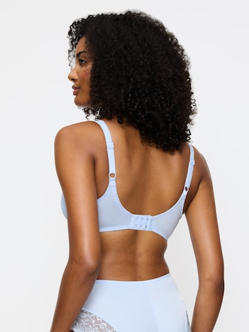 TRIUMPH Minimiser Bra ' Ladyform Soft ' in Blue