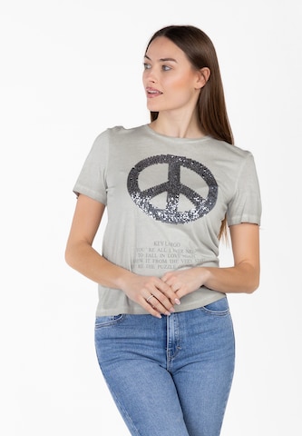 Key Largo Shirt 'Pax' in Grey: front