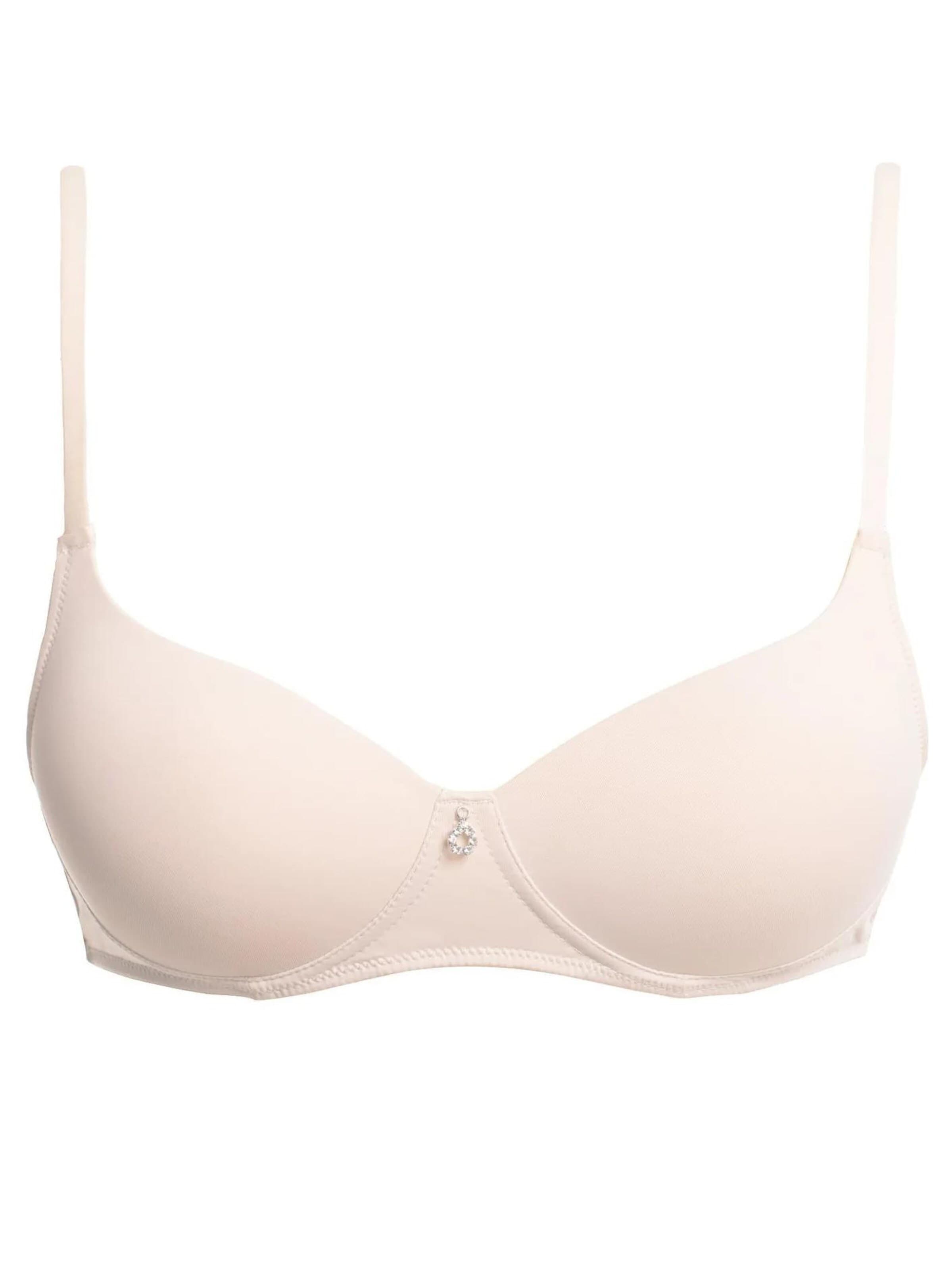 Key T-shirt Bra 'Biustonosz TBM 122' in Beige: front