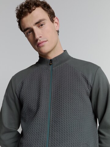No Excess - Sudadera con cremallera en verde