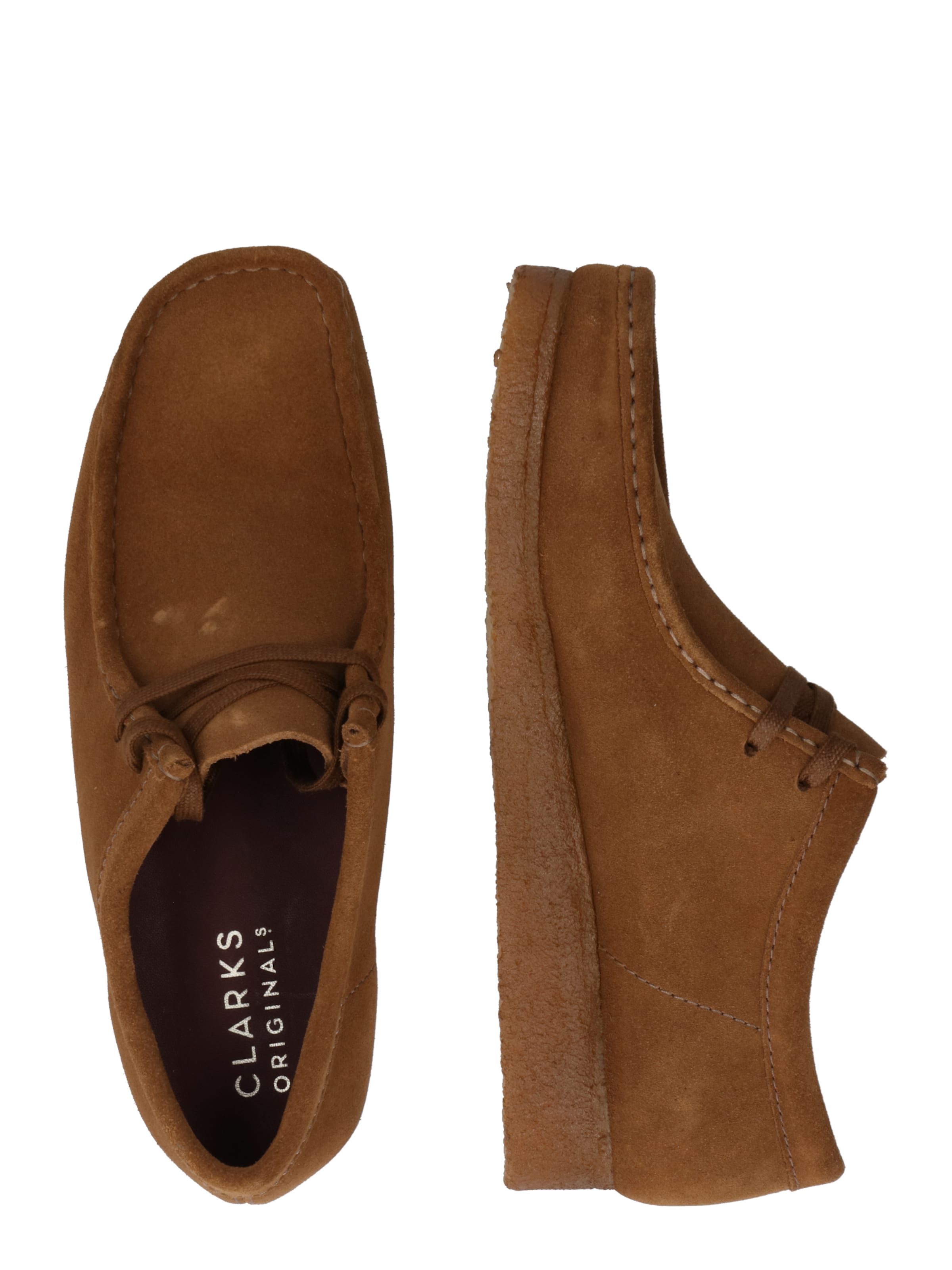 Clarks Originals Μοκασίνι 'Wallabee' σε καφέ