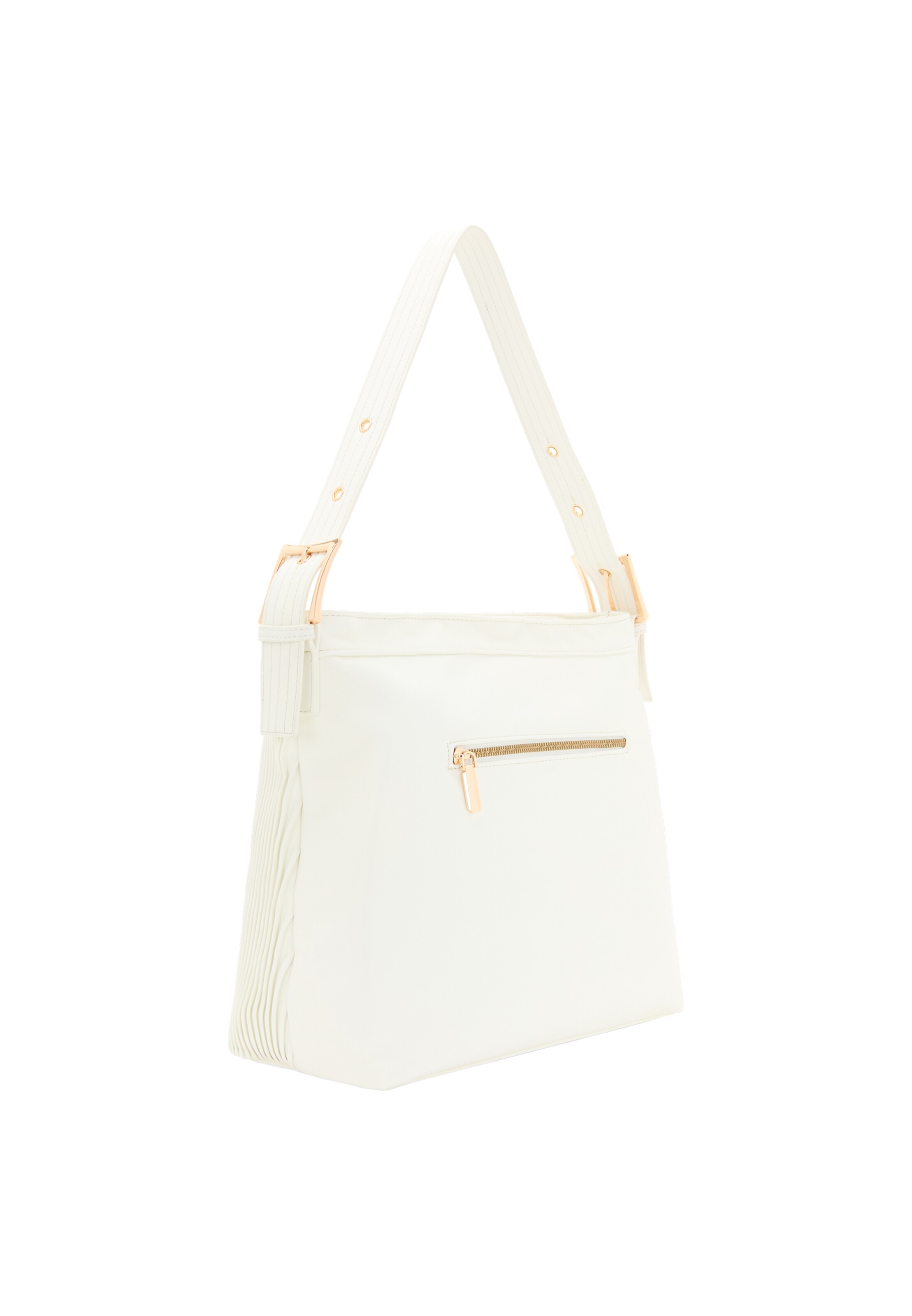 Geantă de umăr de la faina pe alb