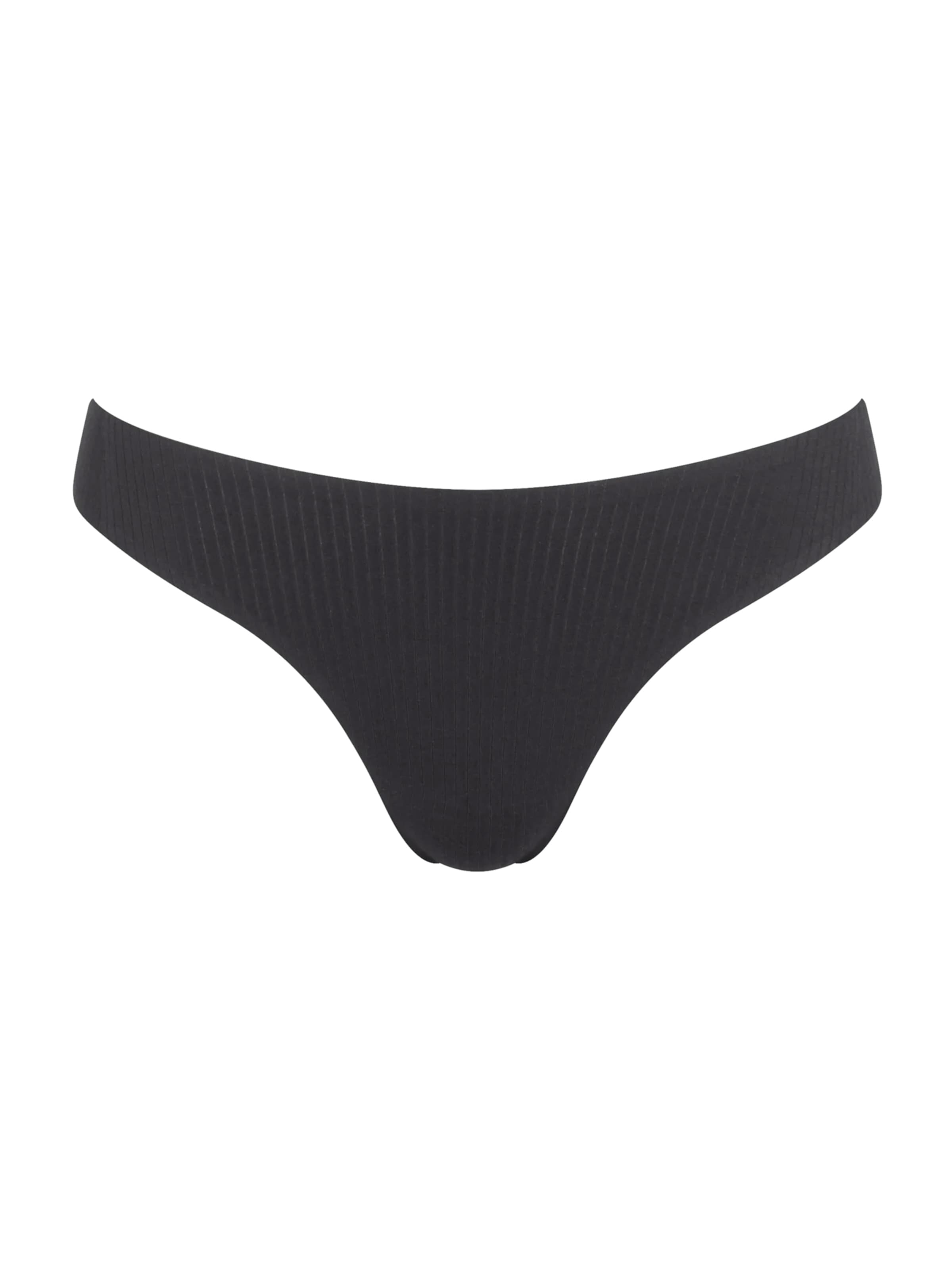 SLOGGI Стринги 'ZERO Feel Pure' в Черный: спереди