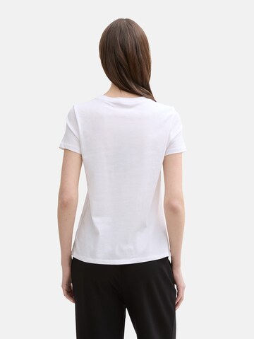 TOM TAILOR DENIM Shirt in White