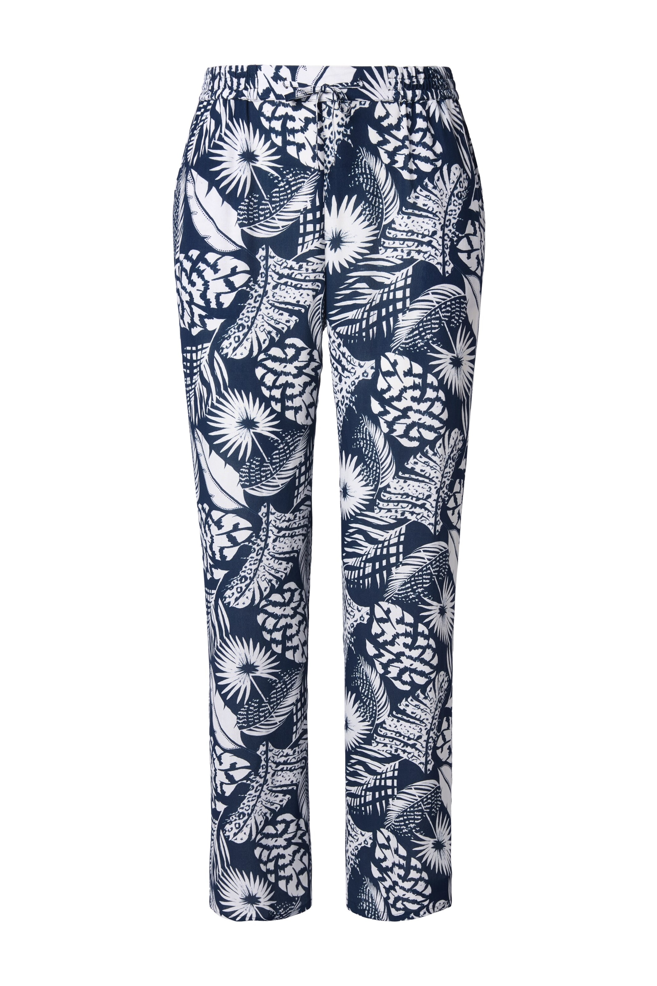 Ulla Popken regular Bukser i blå: forside