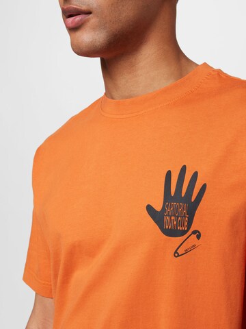 Only & Sons Shirt 'SEAN' in Orange