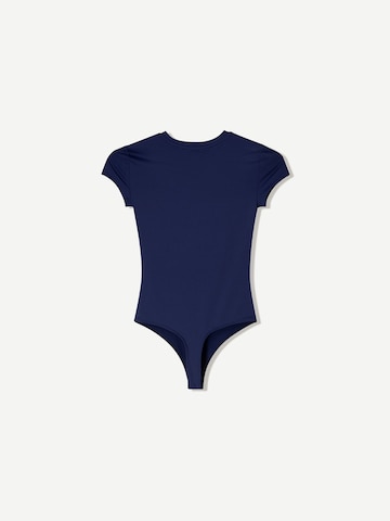 Body a maglietta di Bershka in blu