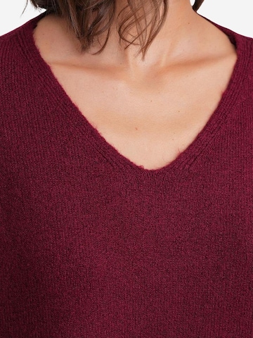 Tenue d'intérieur 'Strick-Koordinaten' MixRay en rouge