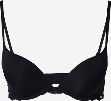 Dorina Push-up BH in Schwarz: predná strana